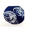 Jellyfish Woodblock - Blue